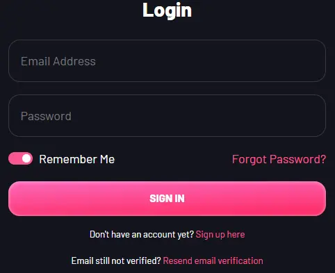Login Form